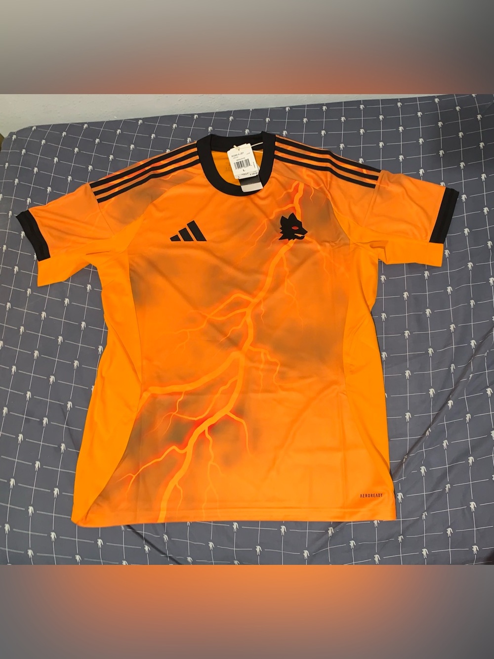 Adidas AS Roma 2025/2026 Away Jersey Size: Large